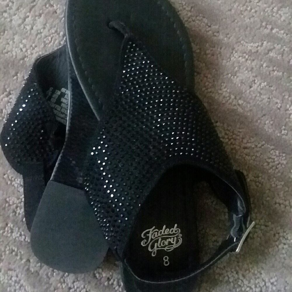 Black sandals